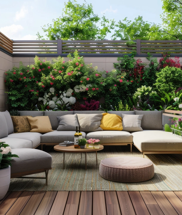 Arrangements for patios