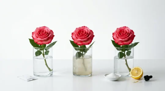 Scientific comparison of flower preservation methods with fresh blooms in controlled setting